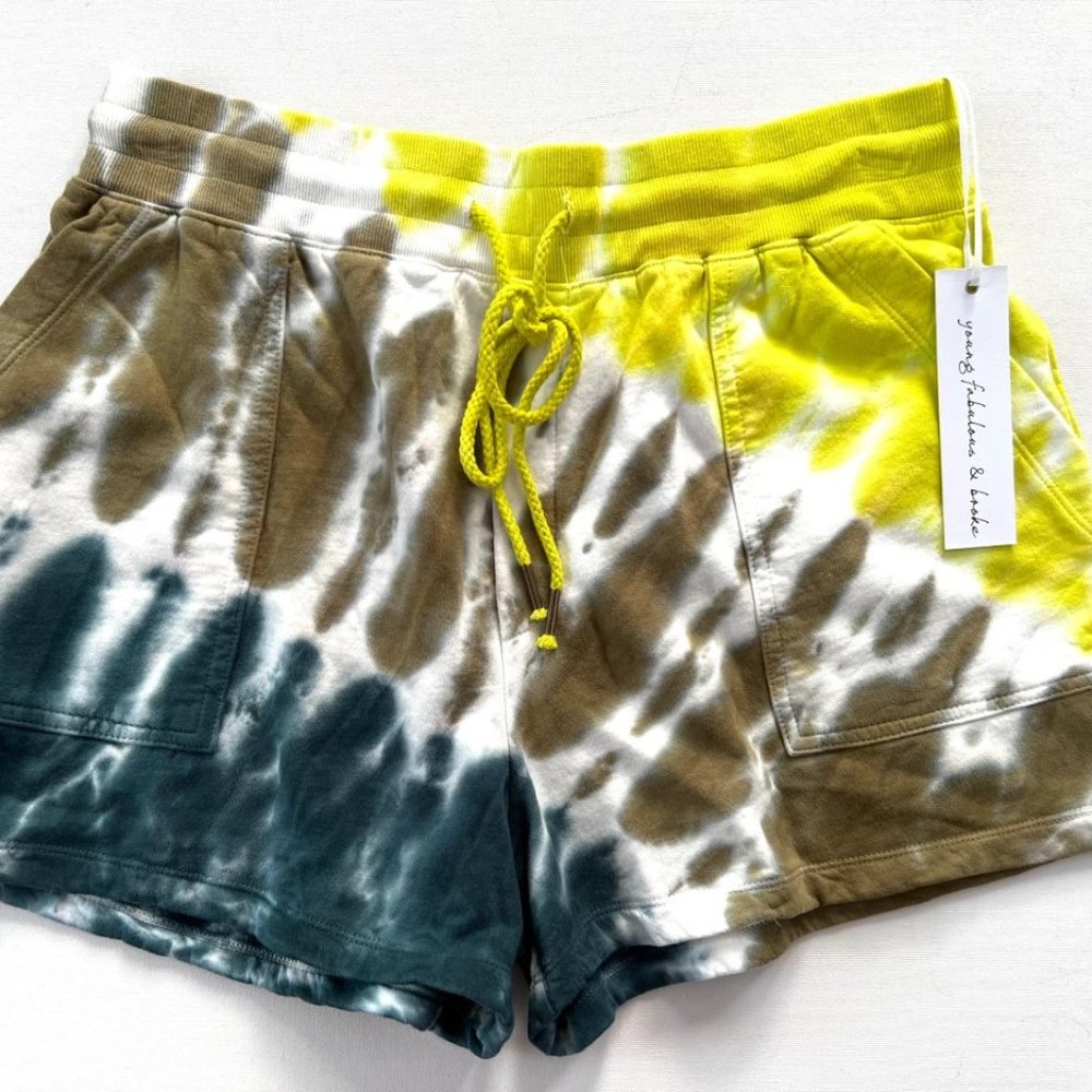 Young Fabulous & Broke YFB Tie Dye Shorts
